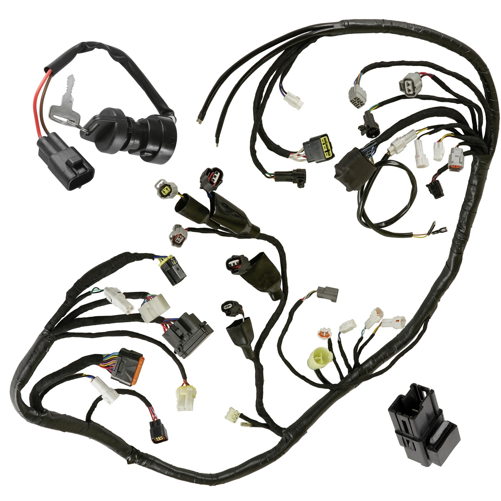 Wiring Harness Switch Key Relay For Yamaha Raptor 700 700R YFM700R 2013-2014