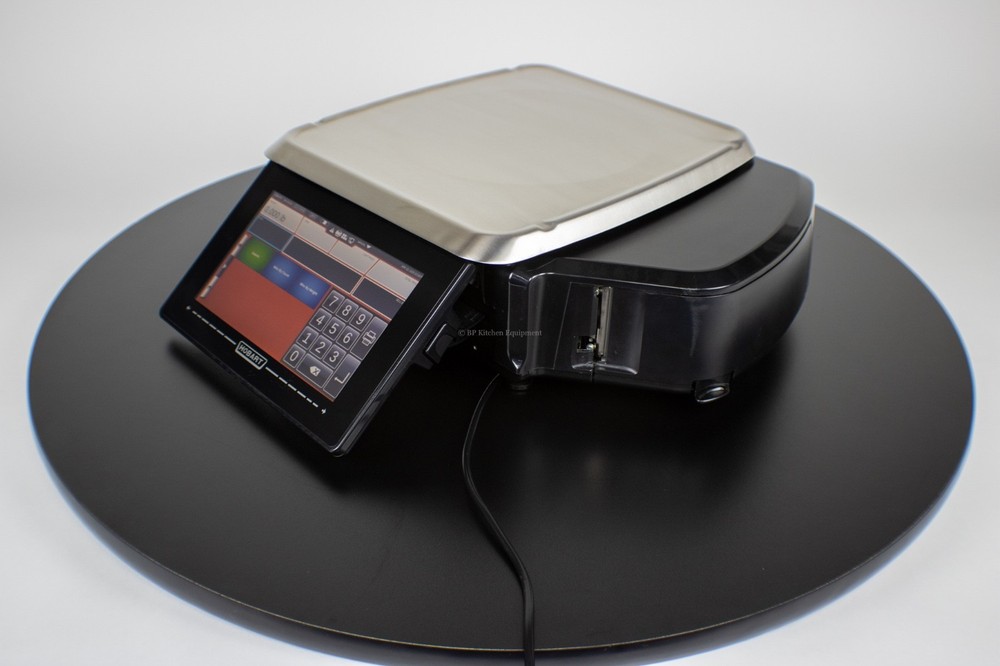 Hobart HTi Scale With Printer, Used Operator Screen & 7" Customer Display