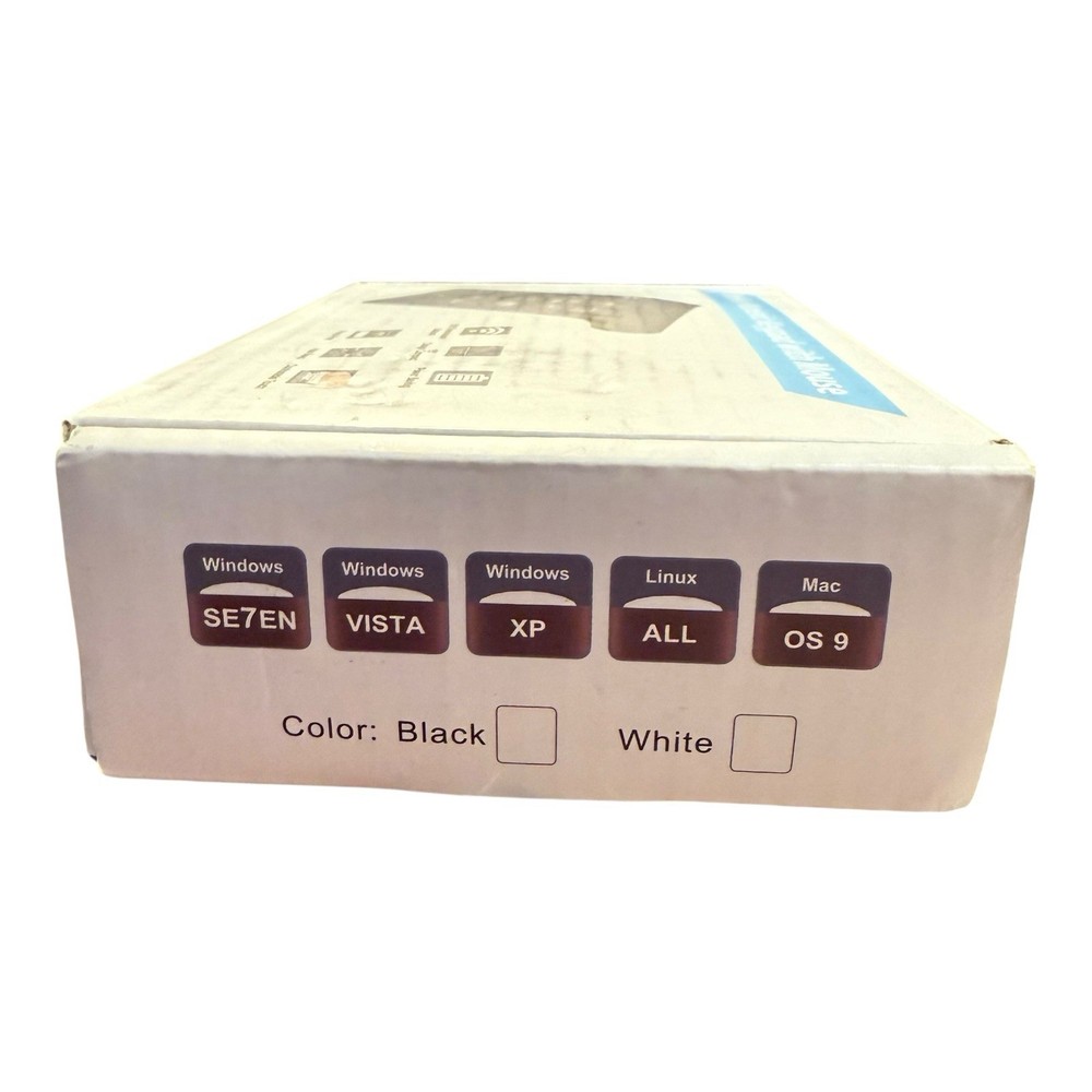 Wireless Numeric Keypad & Mouse Combo – 2.4GHz, USB, Black