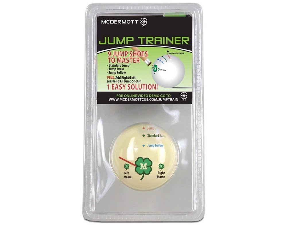 McDermott Jump Trainer Training Billiards Pool Cue Ball 2.25 in.