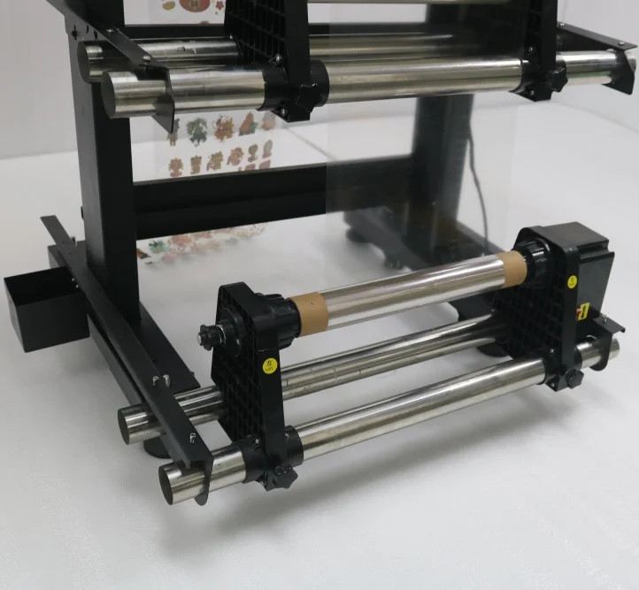 A3+ Automatic Dual XP600 Printhead UV DTF Printer for Automatic Cleaning Rollers