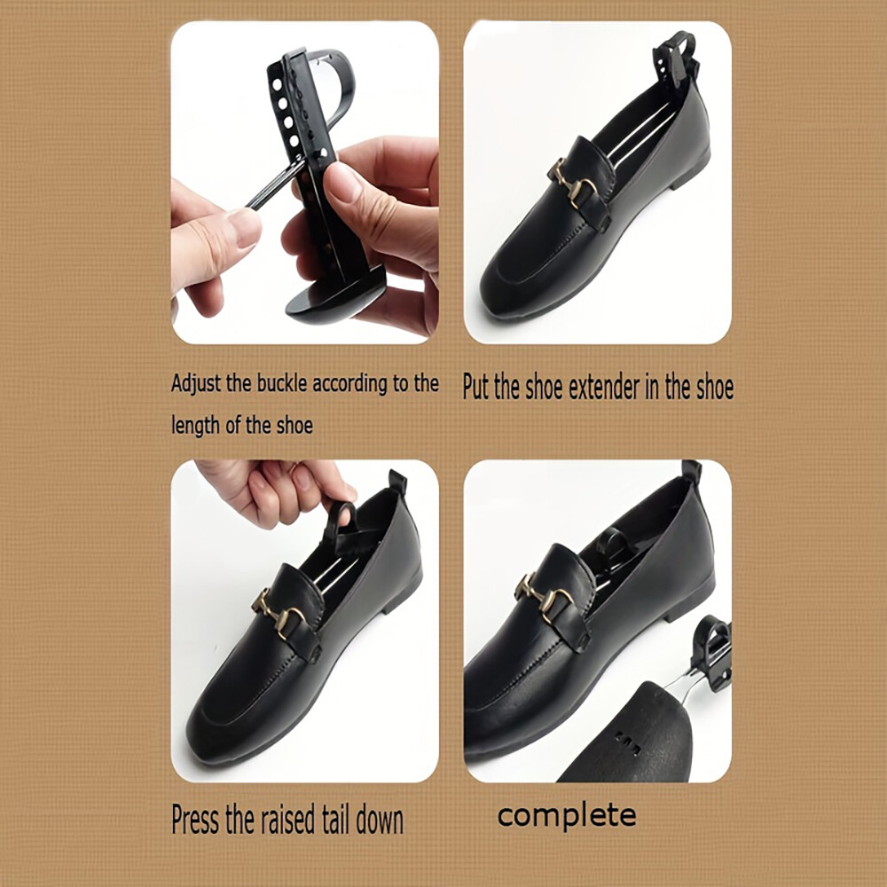 Adjustable Plastic Shoes Tree Support Expander Reusable Stretcher Shaper Keepers