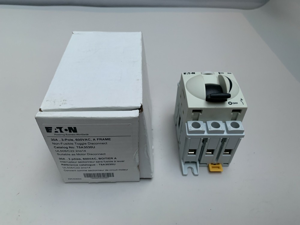 Eaton T5A3030U Disconnect Switch new