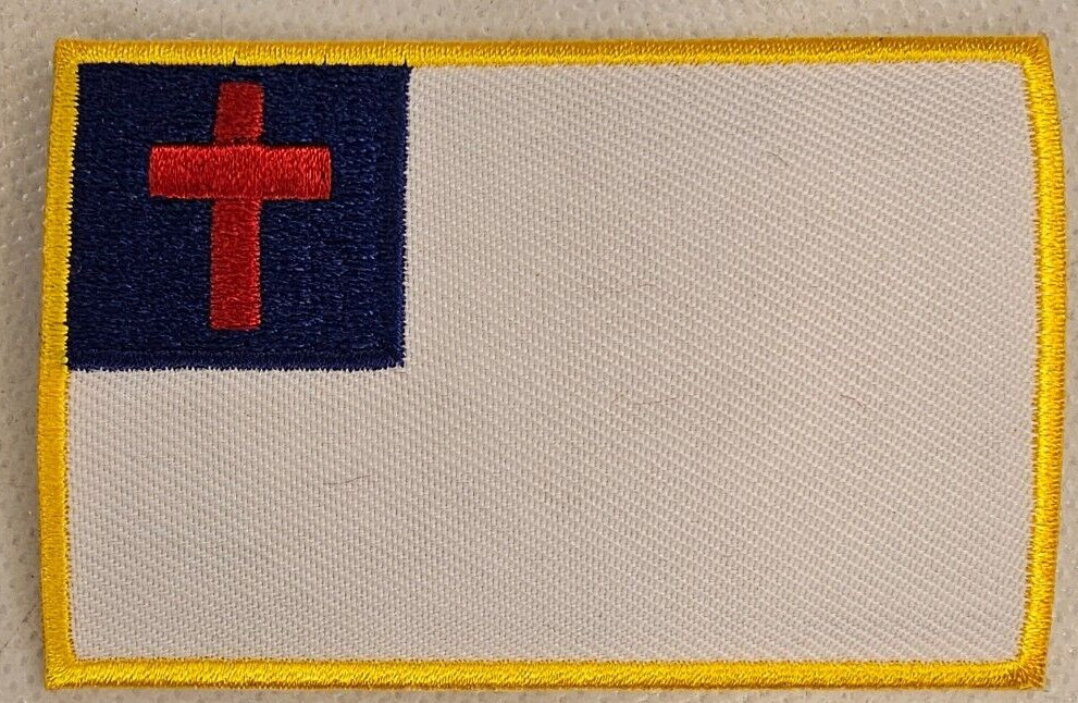 Christian Flag Patch