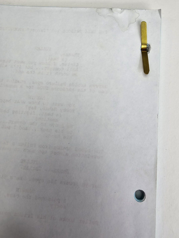 SLEEPER CELL / Ethan Reiff 2005 TV Script, Michael Ealy & Oded Fehr "Target"