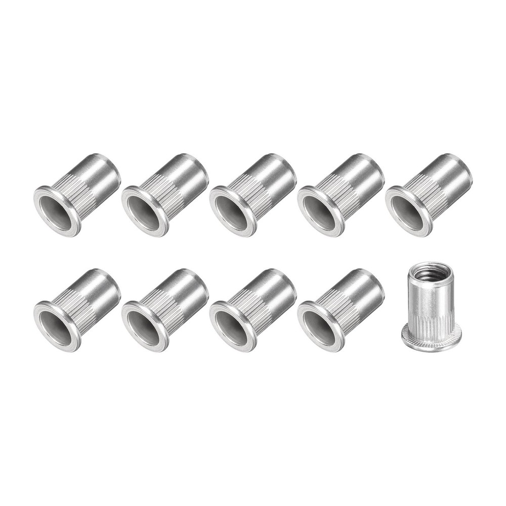 Rivet Nuts (M10) 16Pcs, Stainless Steel Threaded Insert Nuts