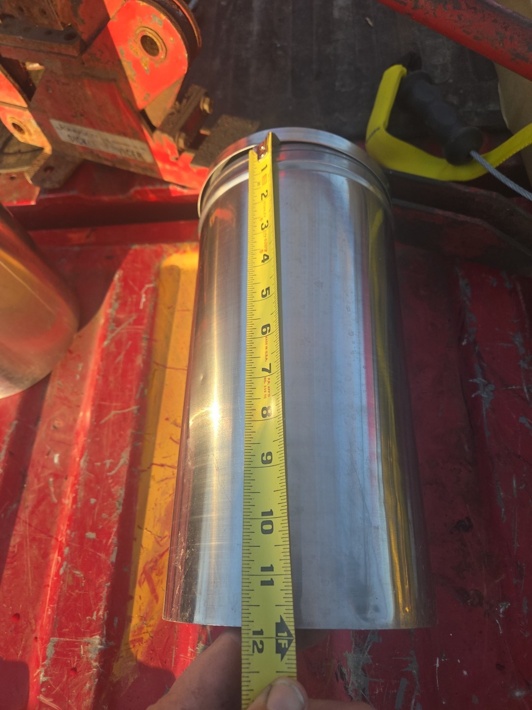 WHITE MOUNTAIN ICE CREAM FREEZER MAKER STAINLESS STEEL CANNISTER TUB 2 OF 2