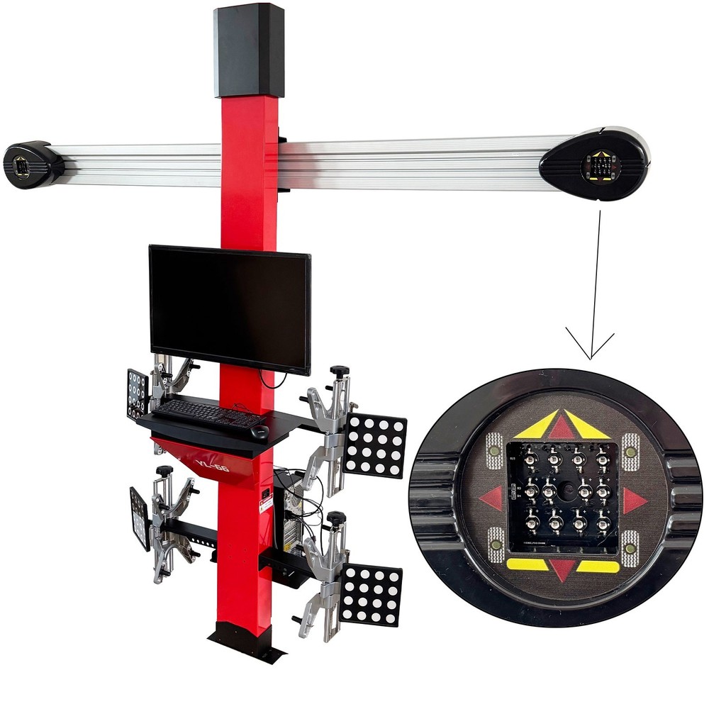 110V Automatic Tracking Wheel Alignment Machine Wheel Position Tool