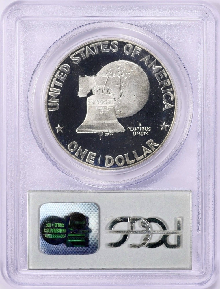 1976-S Silver Proof Eisenhower Dollar $1 PCGS PR69DCAM
