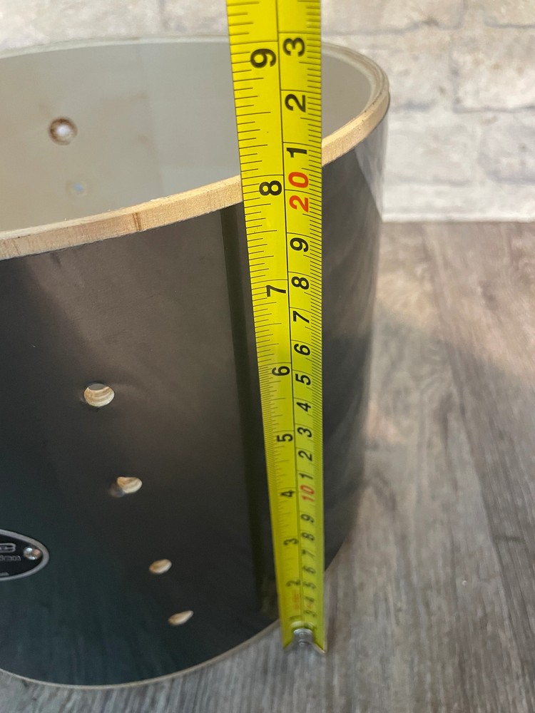 PDP Pacific EX Tom Drum Shell 10”x8” Bare Wood Project #R23