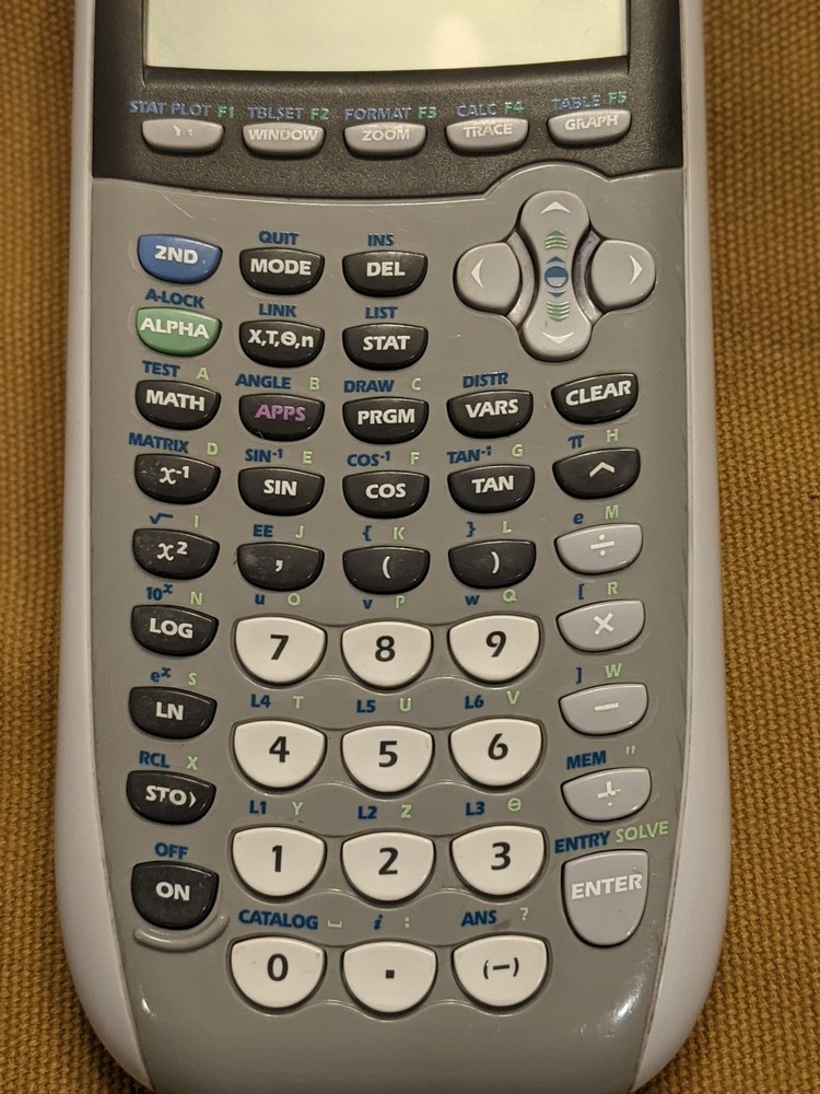 TI 84 Silver Edition Graphing Calculator Texas Instruments Ti-84 Plus