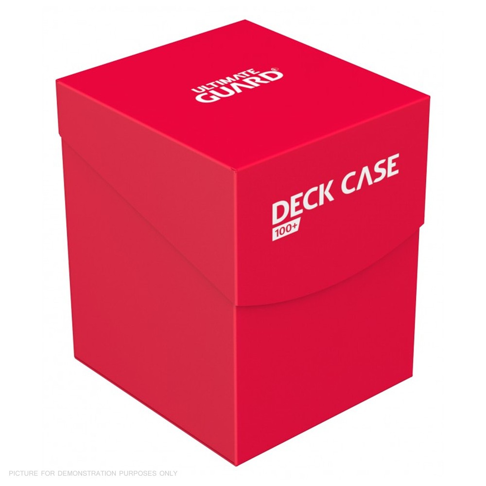 Deck Box Ultimate Guard Deck Case 100+ Standard Size RED