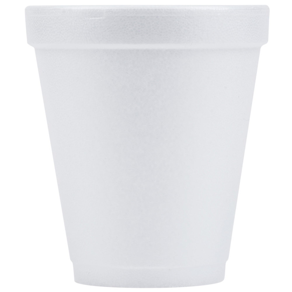 Dart Small J Style Foam Cup White 8 oz. | 1000/Case
