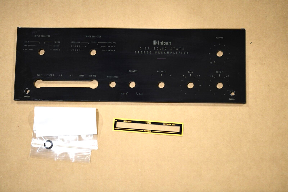 McIntosh C26 glass  original