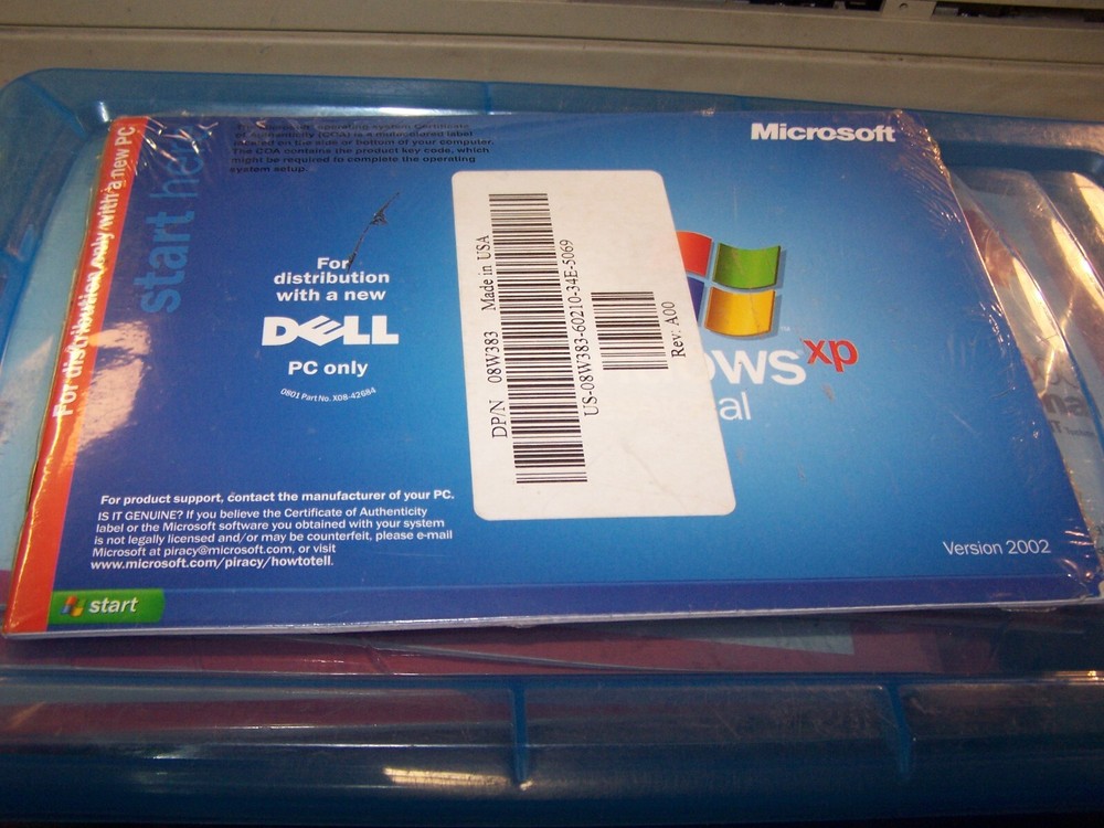 Windows XP for Dell