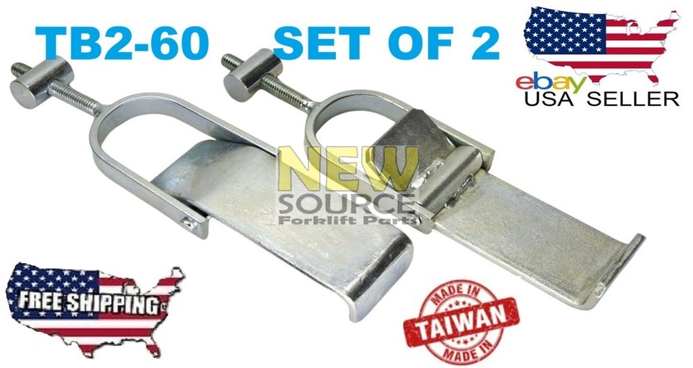 TB2-60 TOGGLE CLAMP LATCH PROPANE TANK HORIZONTAL VERTICAL ONE PAIR TB-2-60