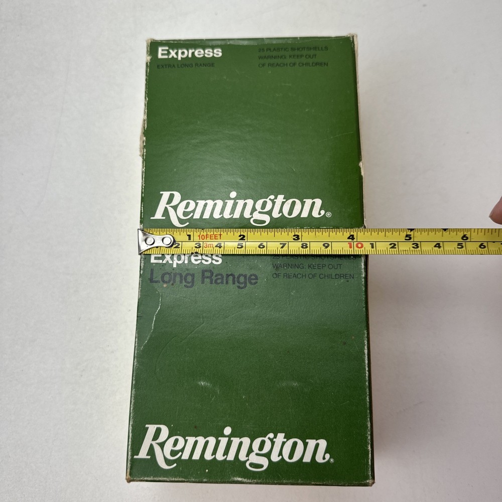 Vintage Remington Express Extra Long Range Shotgun Shell Boxes EMPTY Lot
