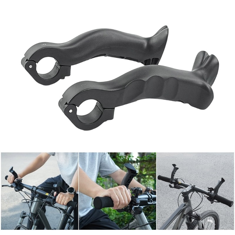 Ergonomic Bicycles Handlebars Grips Regulable Angles For Comfortable Cycling