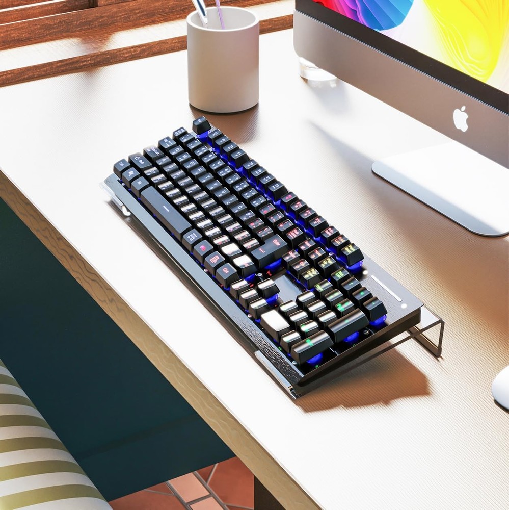 Computer Keyboard Stand PC Keyboard Stand Acrylic Tilted Keyboard Stand for E...