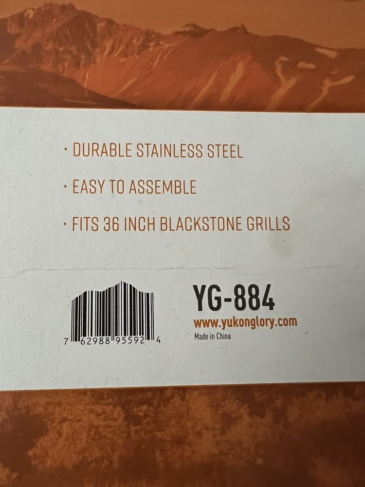 Yukon Glory Griddle Warming Rack Designed for Blackstone Griddle 36"