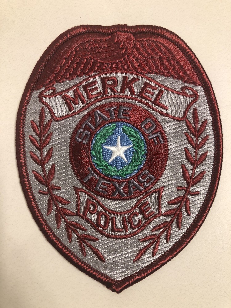 Merkel Texas Police Patch