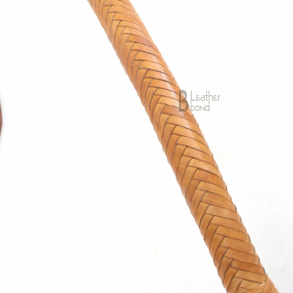Kangaroo Hide Leather 06 to 16 Foot 12 Plaits Bull Whip Indiana Jones Bullwhip