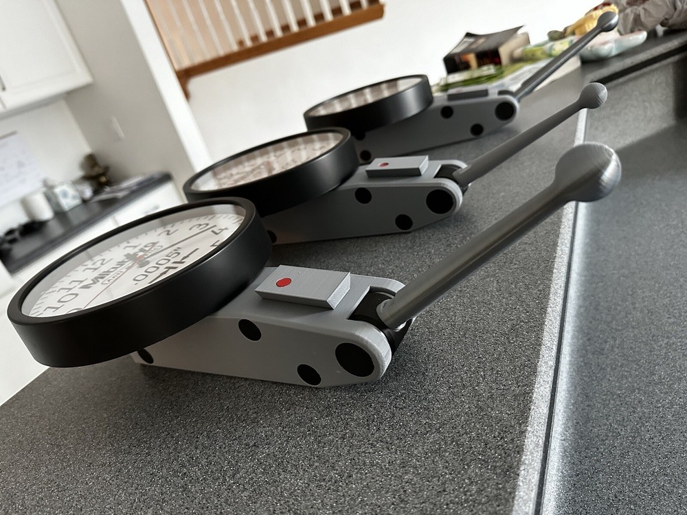 Machinist / Engineer indicator dial clock