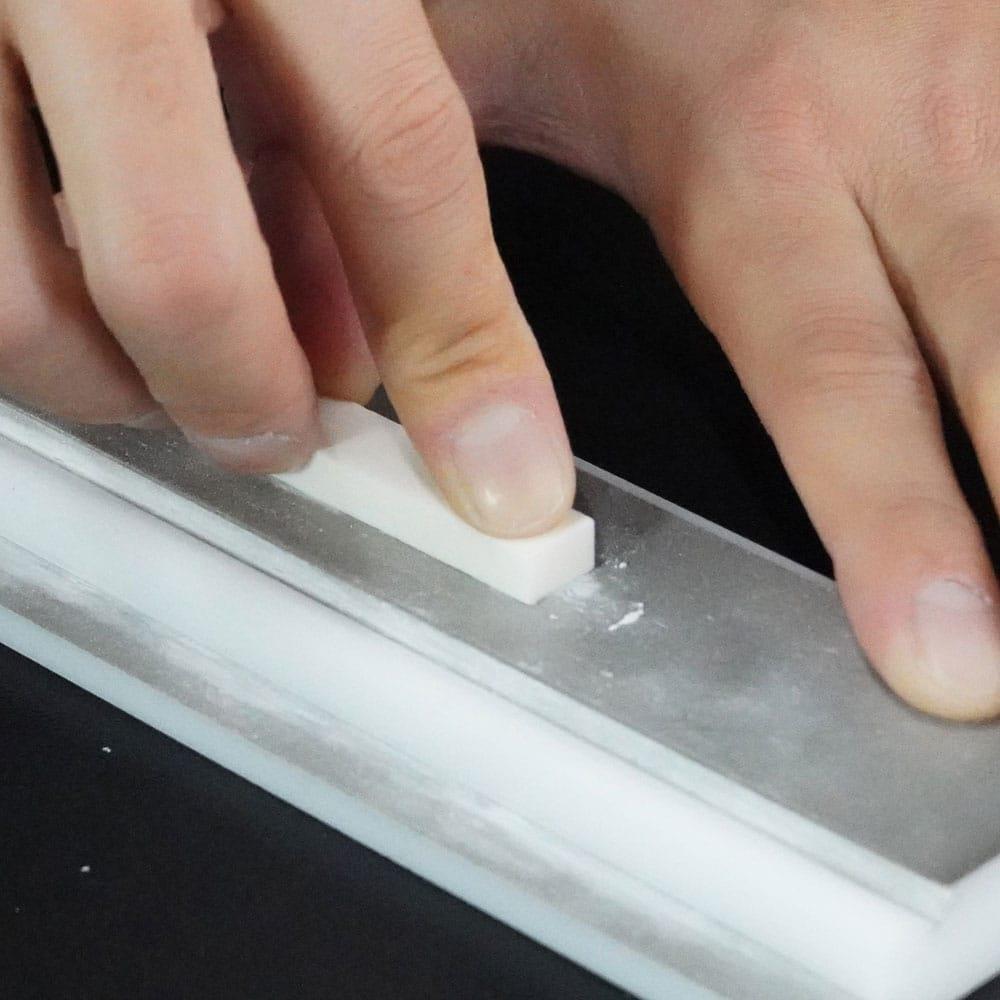 HOSCO - Guitar Nut Work Table - A Nut and Saddle Shaping Tool - Plastic Body