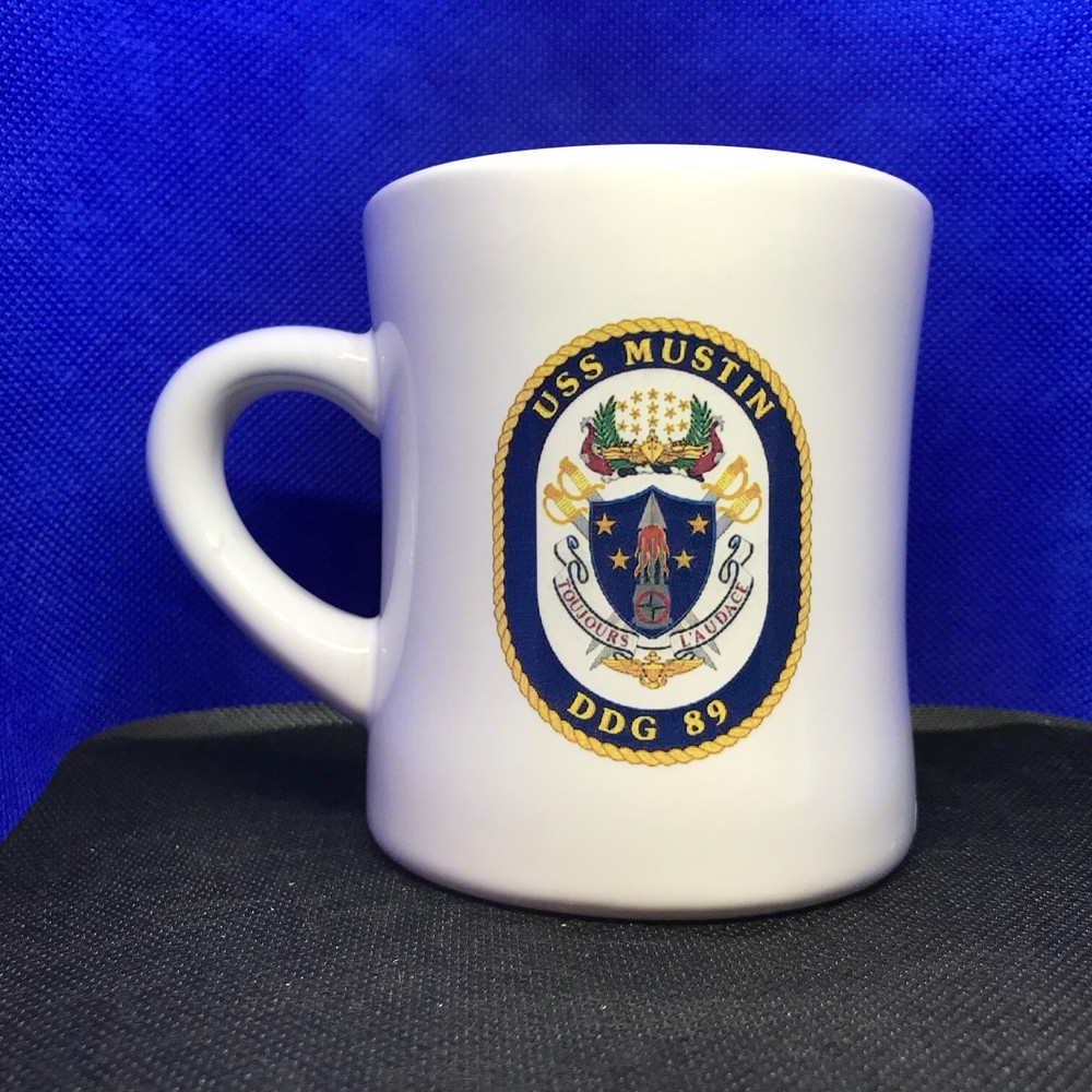USS MUSTIN (DDG-89) Victory Mug