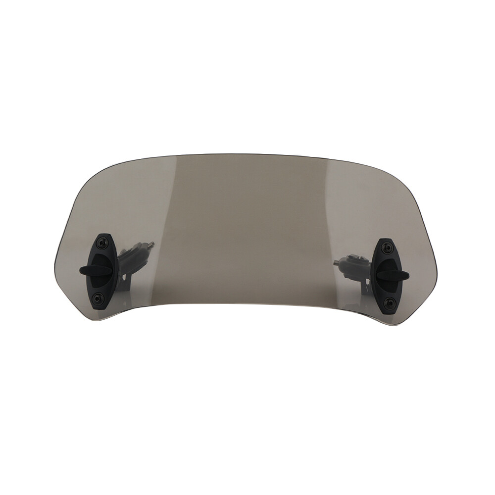 Universal Motorcycle Adjustable Clip On Windshield Extension Spoiler Deflector