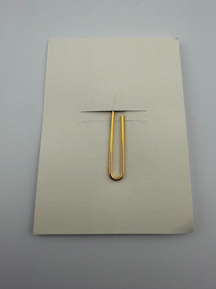 Vintage Apple Computer Rainbow Logo Paperclip Bookmark