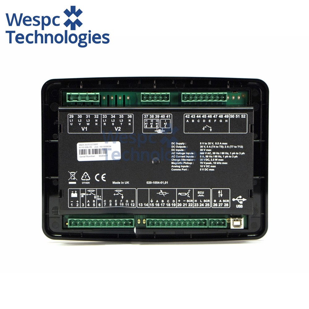 WESPC Original DSE6110 MKIII Generator Controller Generator Control Modules