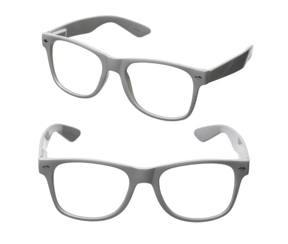 Classic clear frame reading glasses - simple unisex readers