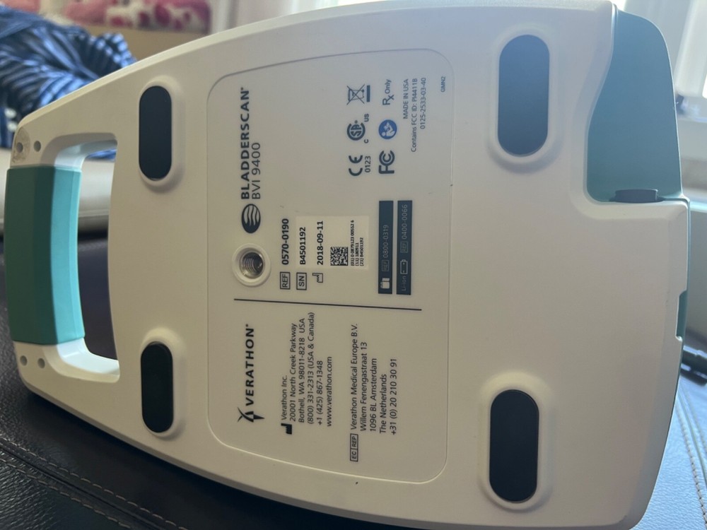 Verathon Bladderscan BVI 9400 Portable Bladder Scanner