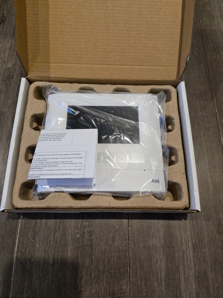 ABB INTERCOM M22344-W 4.3" VIDEO INTERCOM - LNIB - FREE S/H