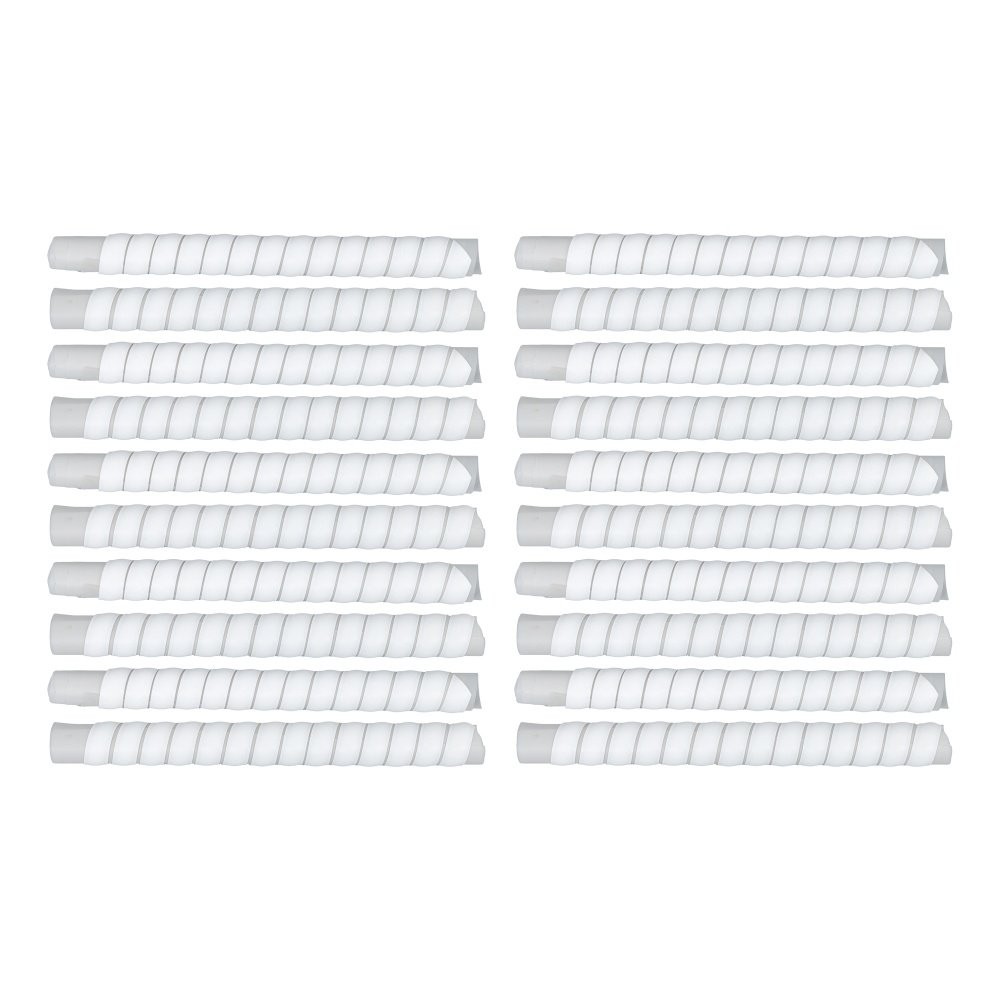 20 Pcs Tree Trunk Protector Plastic Spiral Tree Guard Tree Trunk Protector Tube