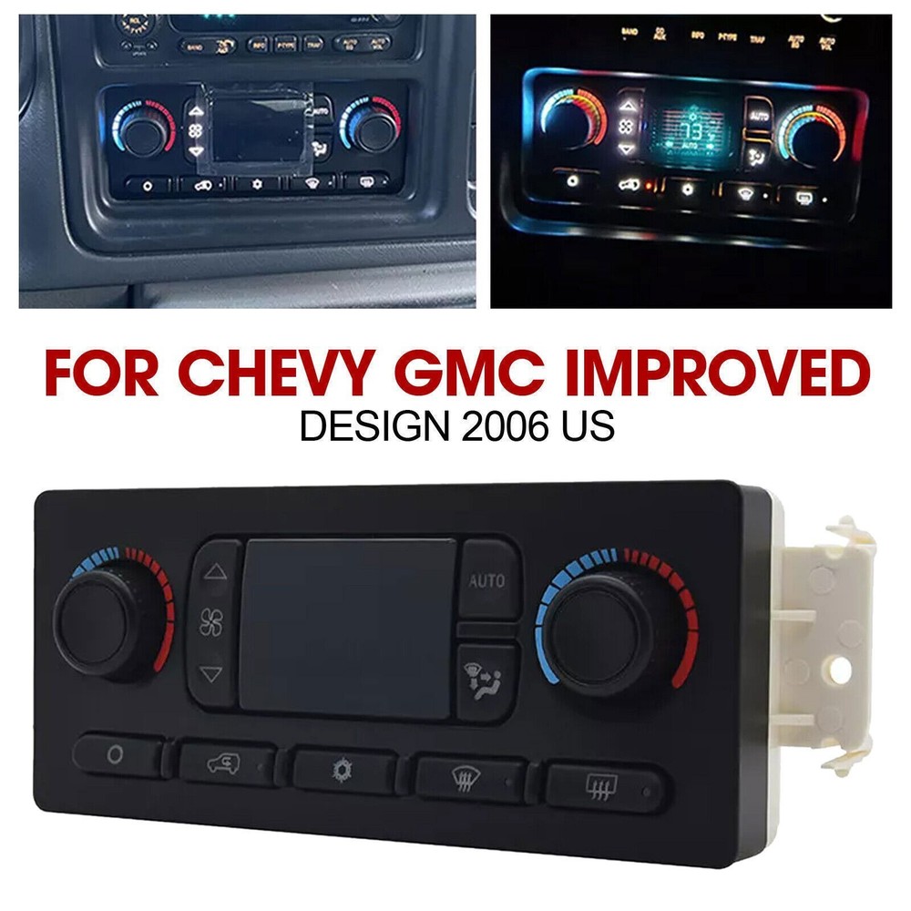 599-211XD A/C Climate Control Module Compatible 02-09 Chevy GMC Improved Design