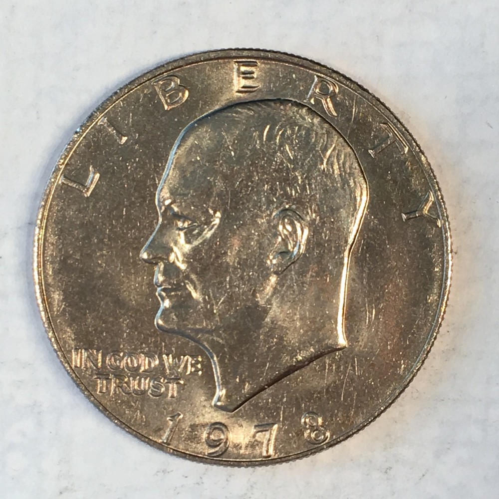 1978 Eisenhower IKE Dollar Uncirculated - High Quality Scans #B539