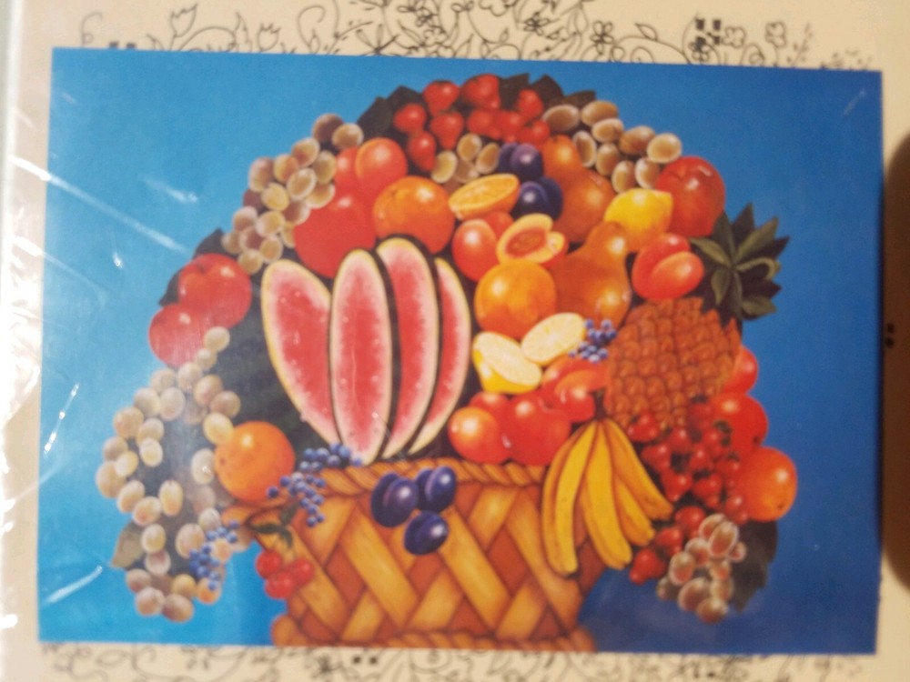 JANE DILLON 1990 FRUIT BASKET FIRESCREEN PAINTING PATTERN PACK 56