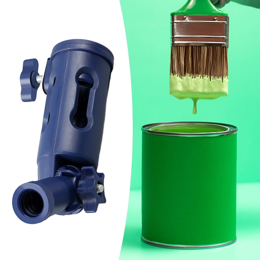 Multi Angle Paint Brush Extended Roller Holder Multipurpose Adaptor Adjustable