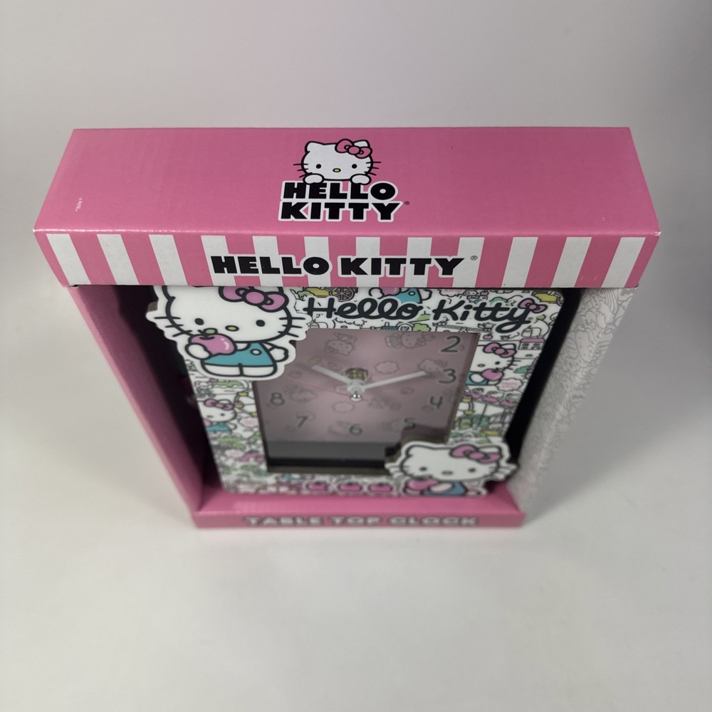 Sanrio Hello Kitty Table Top Analog Clock