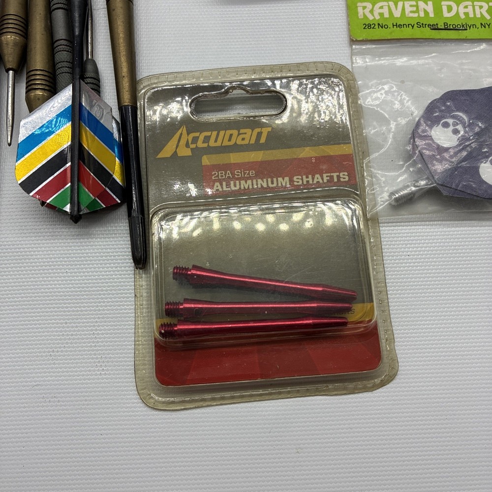 Lot Mixed Darts Flights Tips Assortment