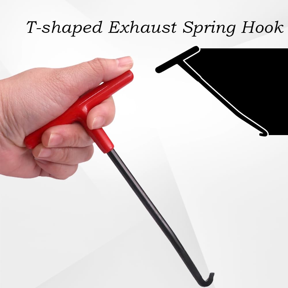 Exhaust Spring Puller Tool, 4 Pack Thick Tool...