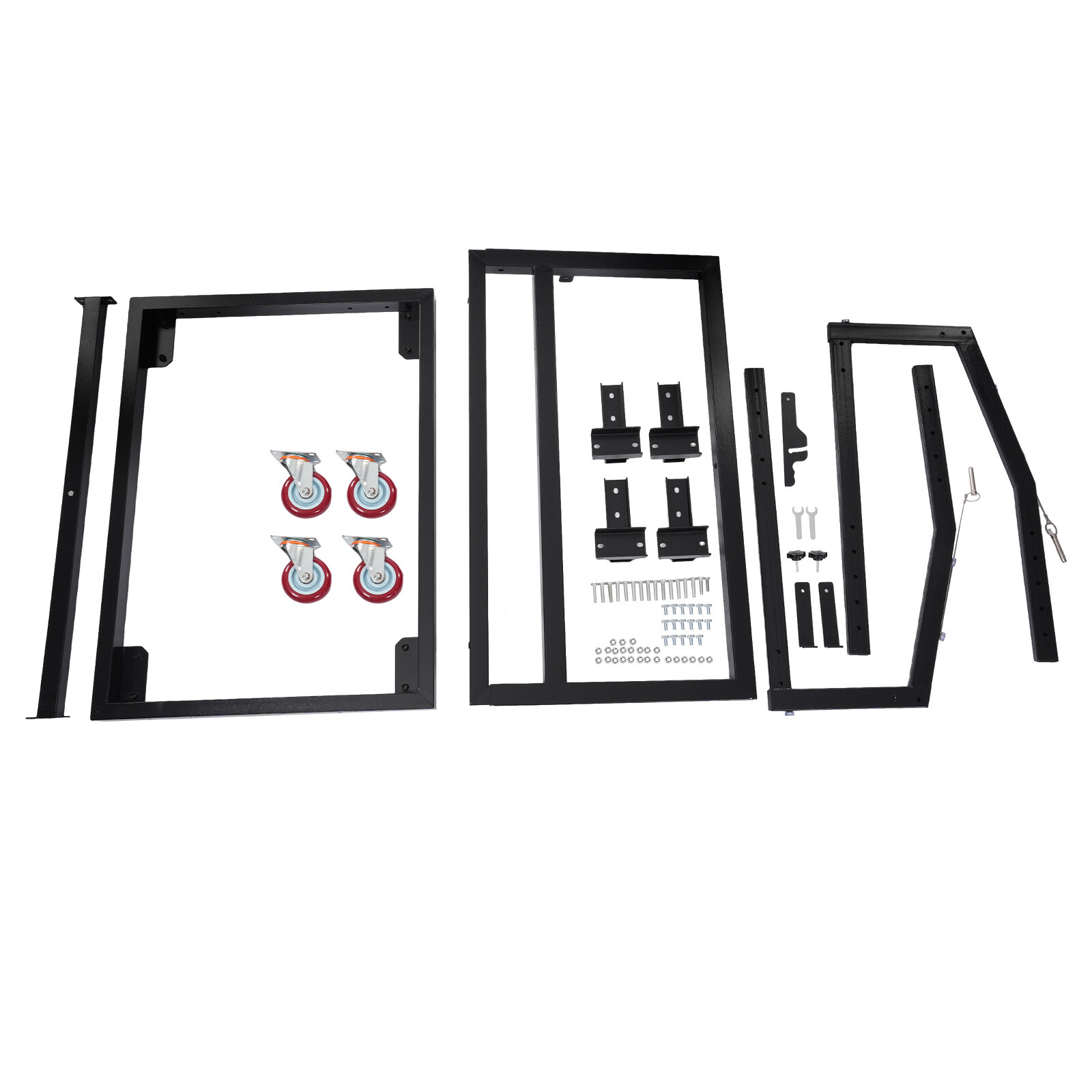 1000lbs Plywood Panel Dolly Trolley Truck 4 Swivel Wheels Tilting Panel Carts