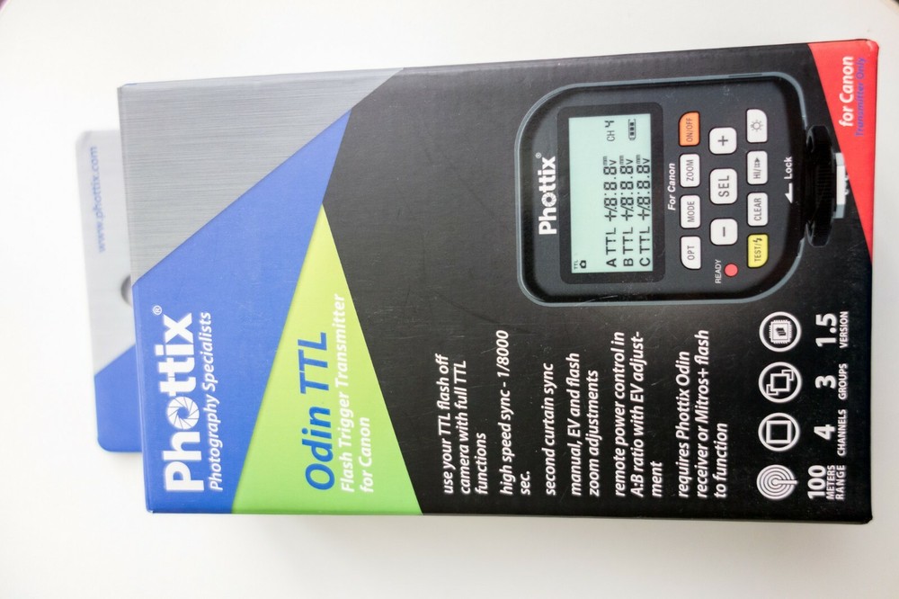 Phottix Odin TTL Flash Trigger Transmitter for Canon