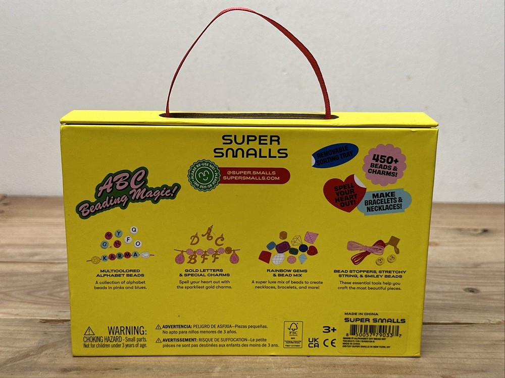 Make It Alphabet Bead Kit | A-Z Beads | Ages 4+