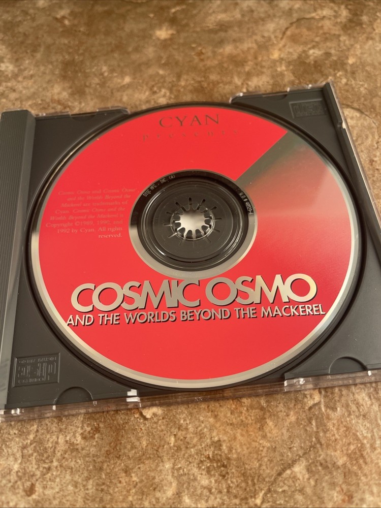 Cosmic Osmo and The Worlds Beyond The Mackerel MAC Computer Program Software