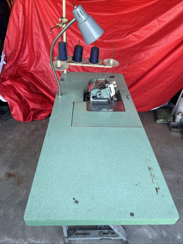 Used Wilcox And Gibbs Three Thread Sewing Machine