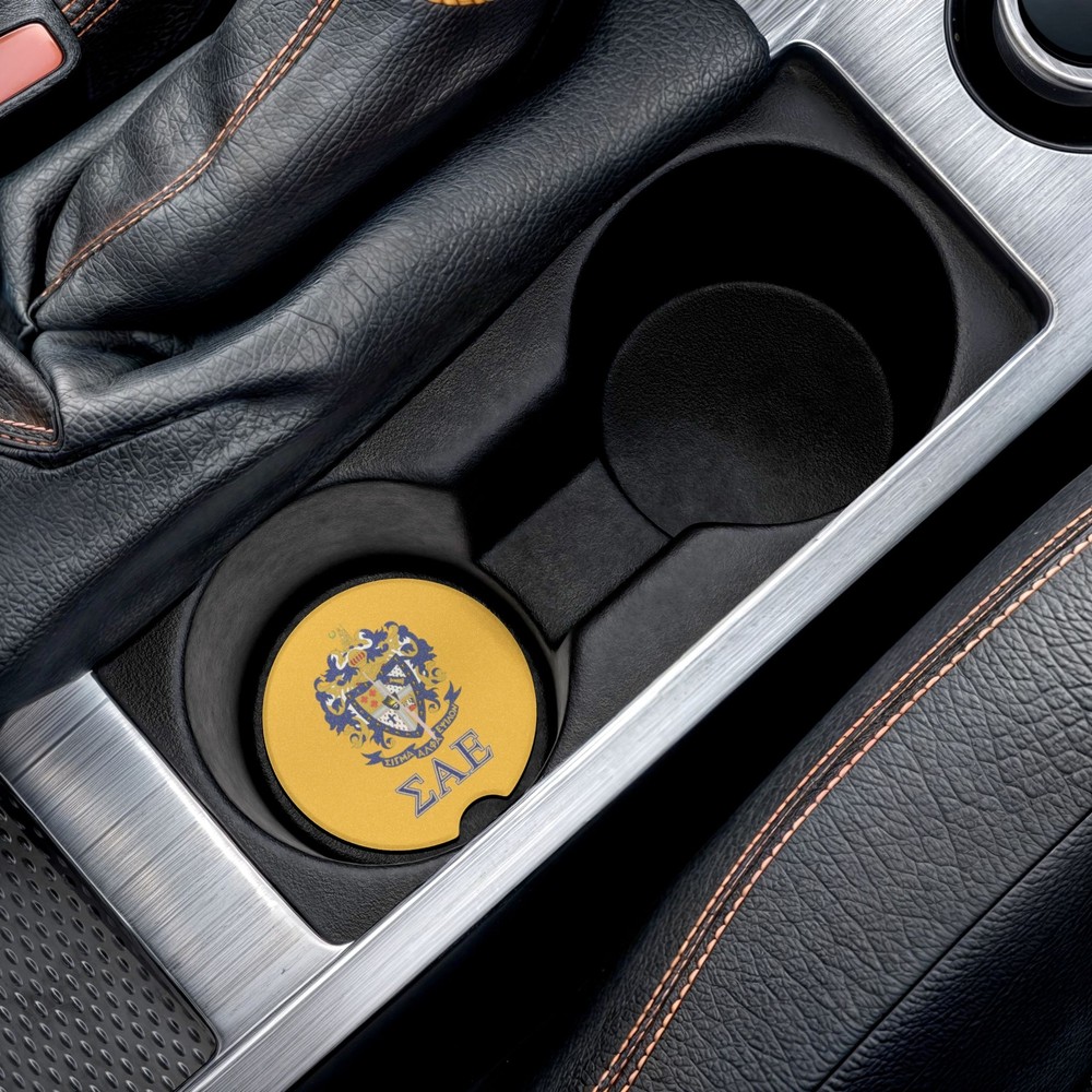 SAE Custom Soapstone Car Coaster,