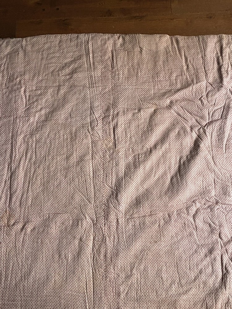 Antique Hand Stitched Quilt 75” X 82”
